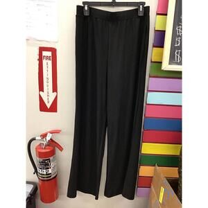 Antthony originals pull on wide leg pants size medium black new HSN